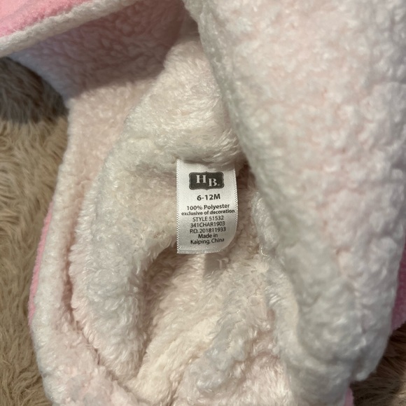 🔆 Bundle items 6 for $30 HB Baby Girl Matching Hat And Mittens - Picture 7 of 9